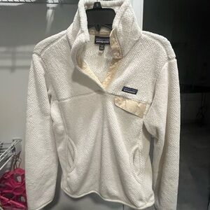 Patagonia Cream Fleece Pullover